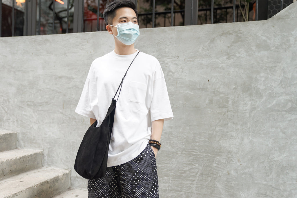 Fitfor No. 205 Vortex Wide Box - Polyester Rib Collar White - OKURA