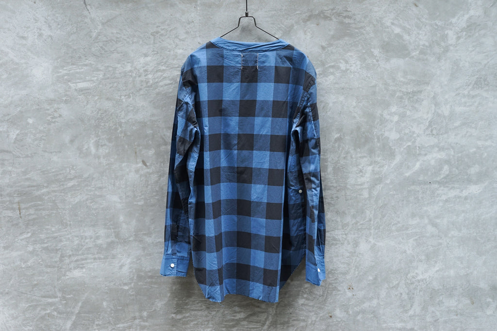 TAKAHIROMIYASHITA The Soloist. Checked Tunic Shirt - OKURA