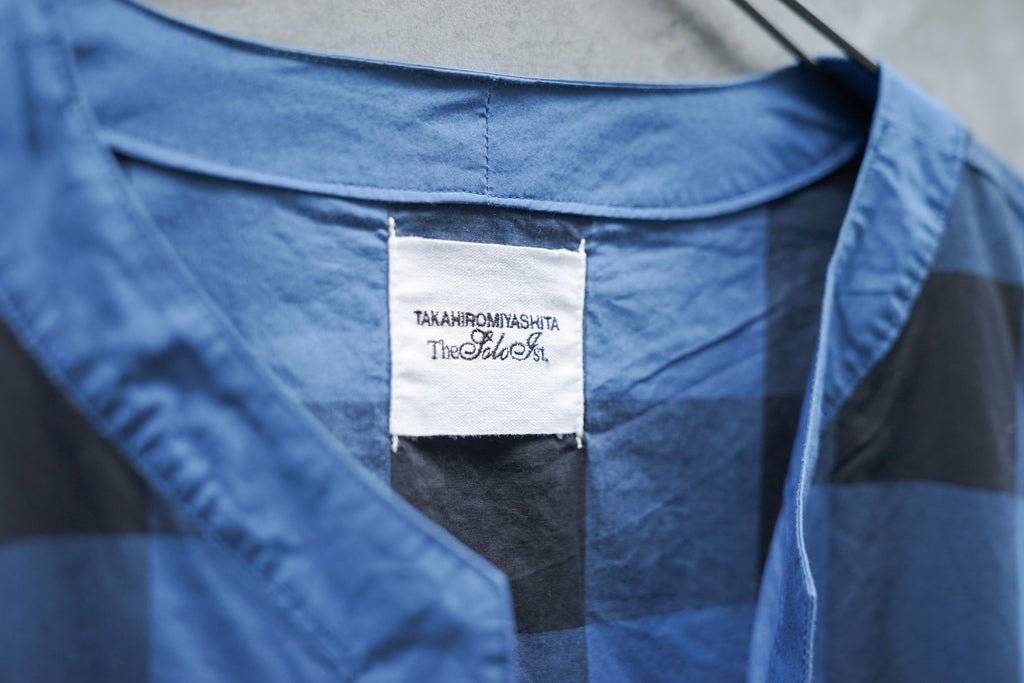TAKAHIROMIYASHITA The Soloist. Checked Tunic Shirt - OKURA