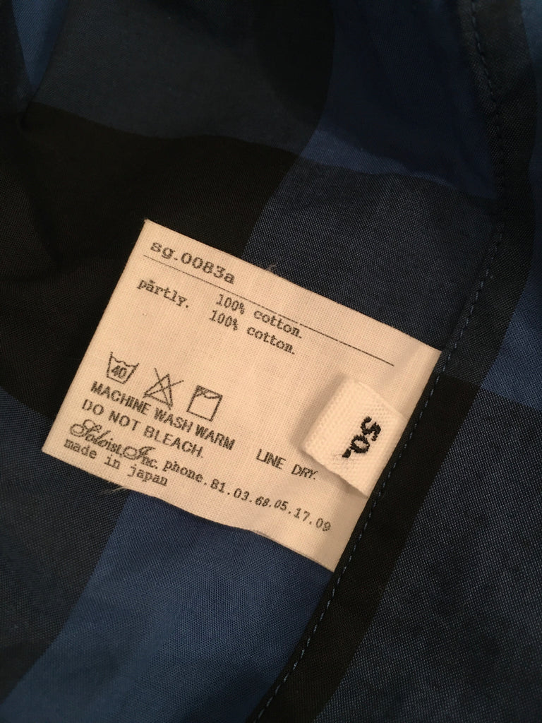 TAKAHIROMIYASHITA The Soloist. Checked Tunic Shirt - OKURA
