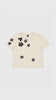 Yanyan Knits Floral Classic Fit Tee (Yanniversary Limited Edition) Raw Cotton/ Black Floral - OKURA
