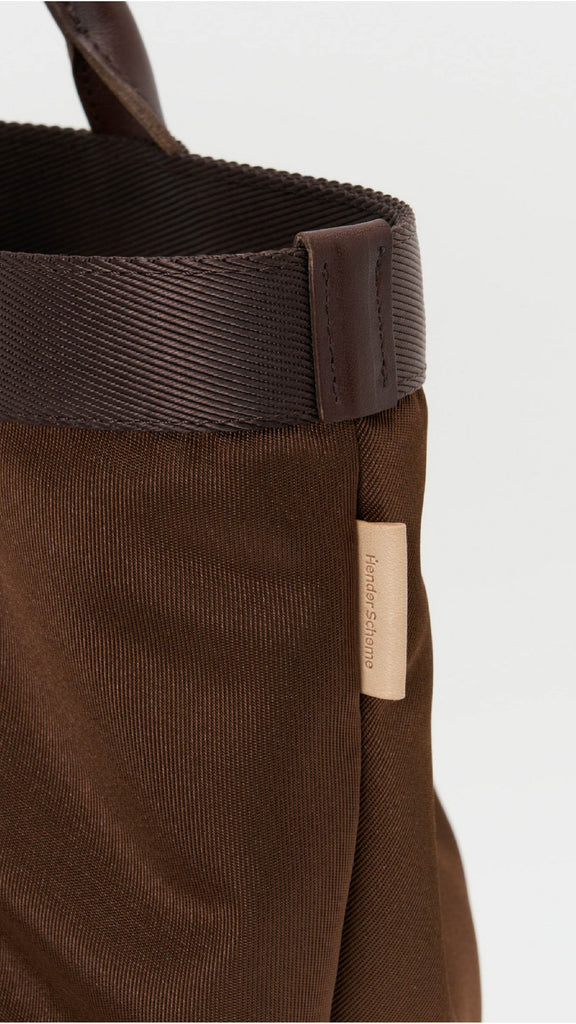Hender Scheme 2Tuck Tote S Dark Brown - OKURA
