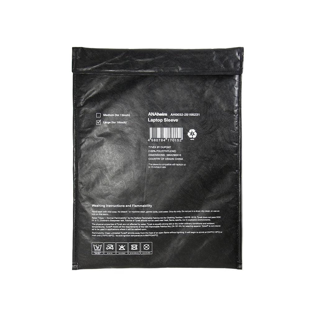 Detail Inc. Anaheim Laptop Sleeve 16Inch "Black" - OKURA