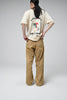 Bowwow Usmc P-41 Hbt Trousers Aged Olive Yellow - OKURA