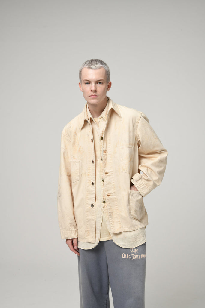 Bowwow The Bow Wow Journal Chore Coat Aged Natural - OKURA