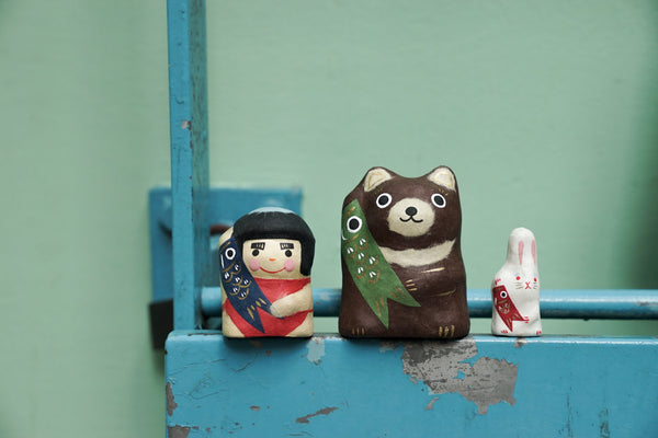 Ichino Gold Bear White - OKURA