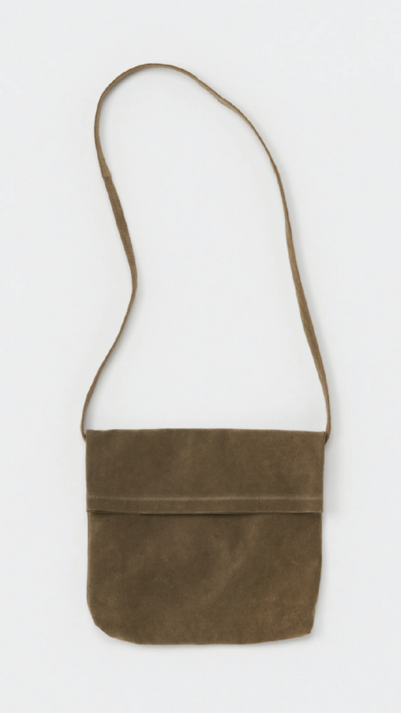 Hender Scheme Pig Flap Shoulder Bag Small Khaki – OKURA Hender Scheme Pig Flap Shoulder Bag Small Khaki – OKURA