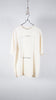 Blurhms Jd Unknown Pleasures Square Wide Ivory - OKURA