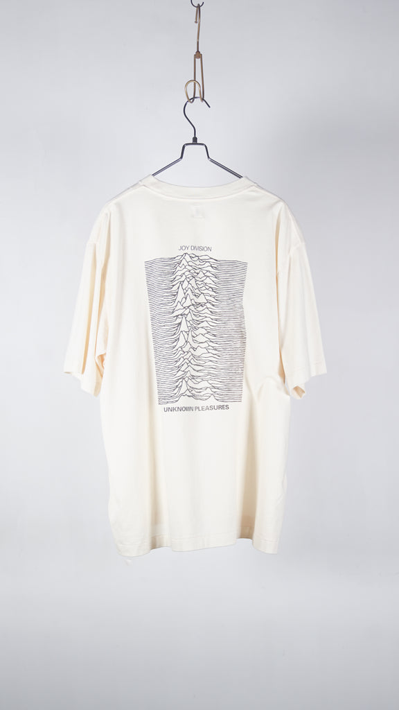 Blurhms Jd Unknown Pleasures Square Wide Ivory - OKURA