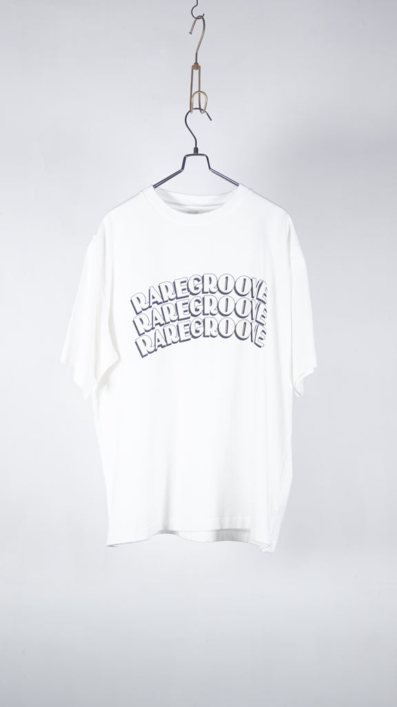 Blurhms Raregroove Print Tee Wide White_White-Pt - OKURA