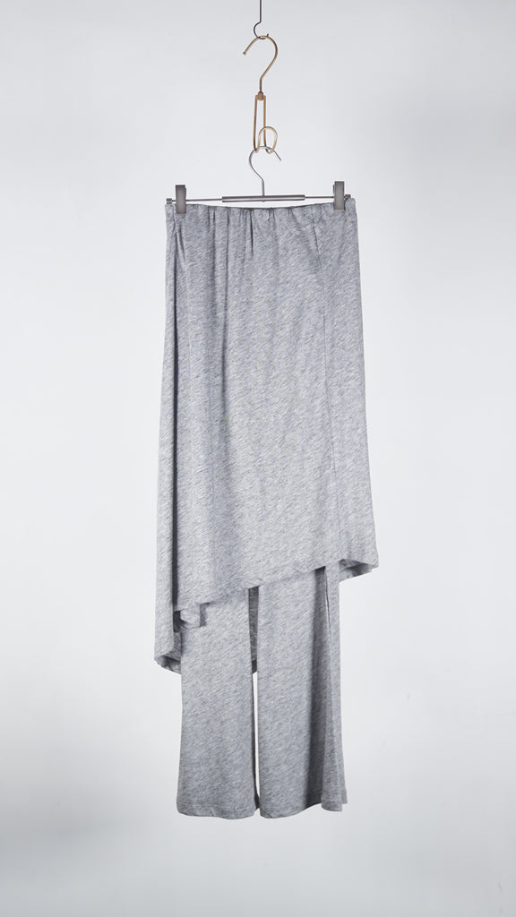 Prank Project Slub Layered Pants Grey - OKURA
