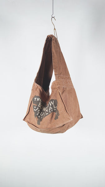 Bowwow The Bow Wow Journal Newspaper Bag Aged Brown - OKURA