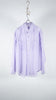 Seven By Seven Smile Pocket Sheer Western Shirts L/S -Gingham Check Indian Fabric- Purple - OKURA
