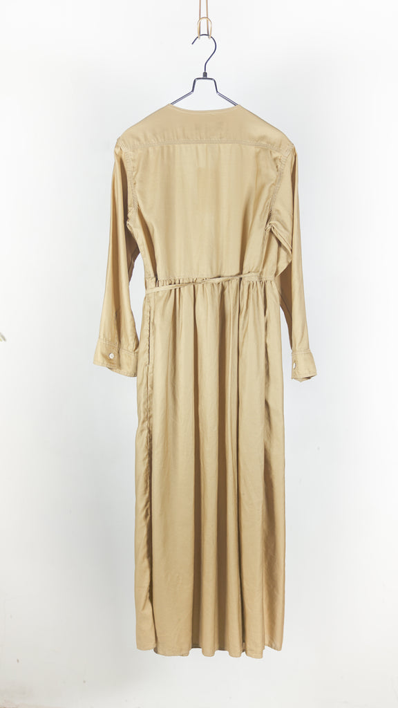Shinzone Cachecoeur Dress Beige - OKURA