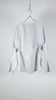 Ommo Tuck Long Sleeve Top Gray - OKURA