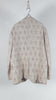 Neat Linton Star Pattern Locksmith Jacket Beige - OKURA