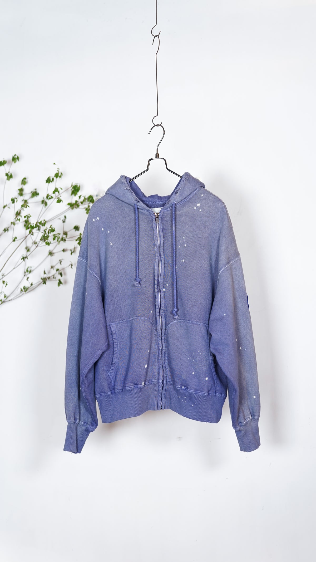 【BOWWOW】バウワウ/BOAT CLUB ZIP HOODIE/EGGPLANT NVY AGING Bowwow Boat Club Zip Hoodie Eggplant Navy Aging – OKURA
