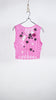 Yanyan Knits Borlor Floral Waistcoat Pink - OKURA
