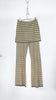 Yanyan Knits Romy Lace Up Flower Mini Skirt Pant Set Blue Multi - OKURA