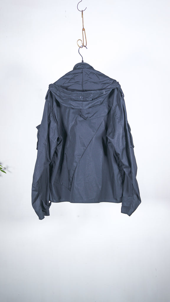 Seven By Seven Hunting Blouson _120 Thread Count Broad_ Black - OKURA
