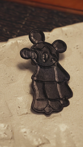 Seven By Seven Rooster King&Co.,Seven By Seven - Leather Carving Pins -Mi**Ey- Black - OKURA