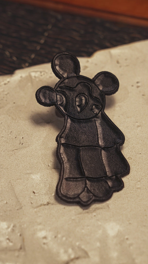 Seven By Seven Rooster King&Co.,Seven By Seven - Leather Carving Pins -Mi**Ey- Black - OKURA
