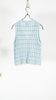 Yanyan Knits Dotty Rib Waistcoat Dusty Blue - OKURA