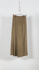 Shinzone Pigment Dyed Satin Skirt Kahki - OKURA