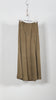 Shinzone Pigment Dyed Satin Skirt Kahki - OKURA