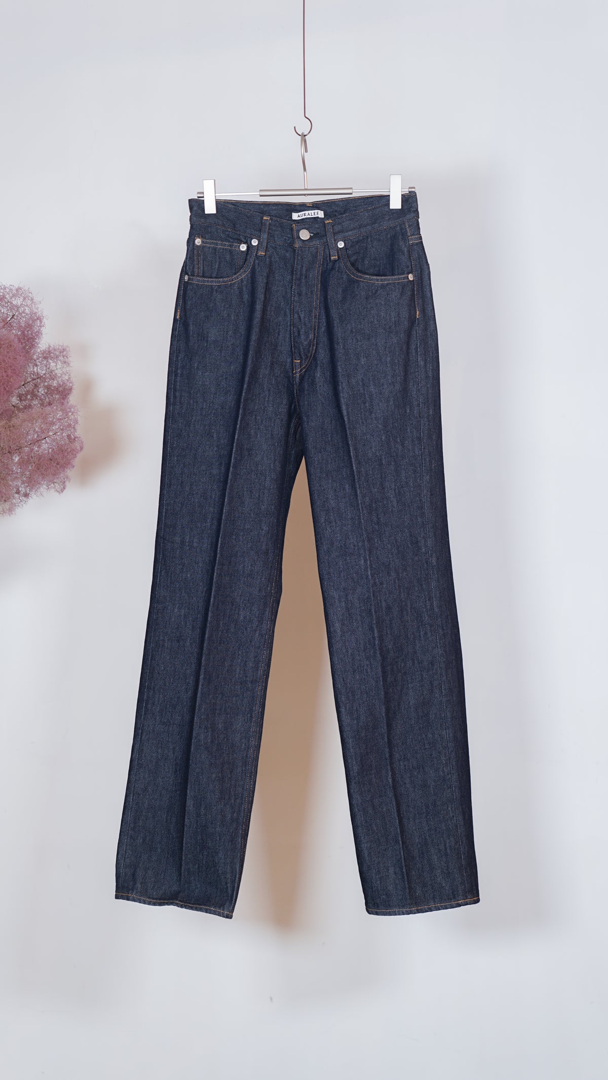 Auralee Women Hard Twist Denim 5P Pants Indigo – OKURA