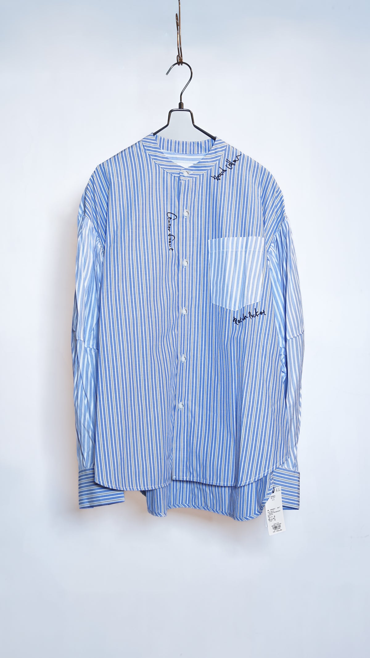 Ommo Square Gather Sleve Shirt Mix – OKURA