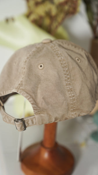 Auralee Men Garment-Dyed Finx Chino Cap Made By Kijima Takayuki Light Beige - OKURA