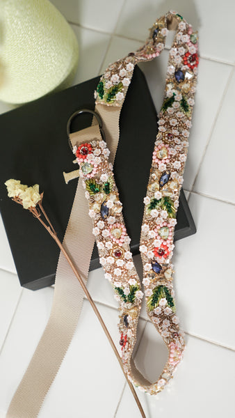 Leur Logette Embro Belt Beige - OKURA