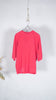 Shinzone Inlayed Half Sleeve Tee Red - OKURA