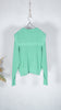 Shinzone Sailor Collar Knit Cardigan Turquoise - OKURA
