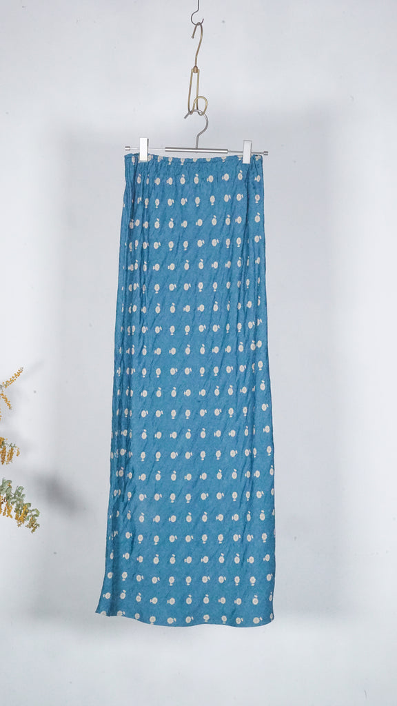 Shinzone Ilica Jacquard Skirt Blue - OKURA