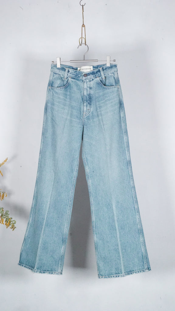 Shinzone Parisienne Denim Pants Type-2 Blue - OKURA