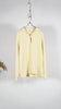 Auralee Women Cotton Nylon Pile P/O Shirt Light Yellow - OKURA