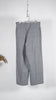 Blurhms Mix Heather Cotton Trousers Heather Grey - OKURA