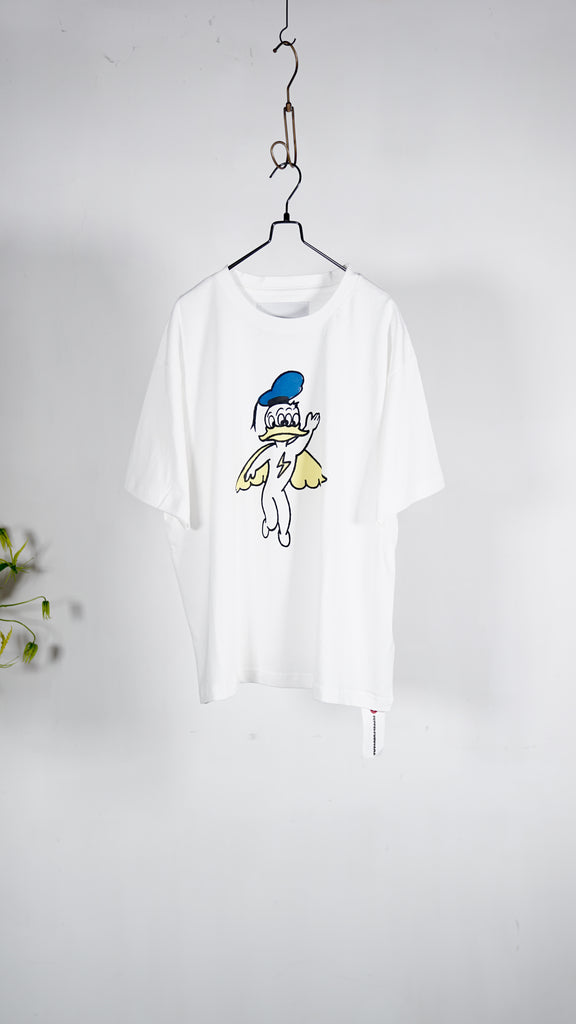 Teppei Furuyama Duck Angel - Half Sleeve T-Shirt WHT - OKURA
