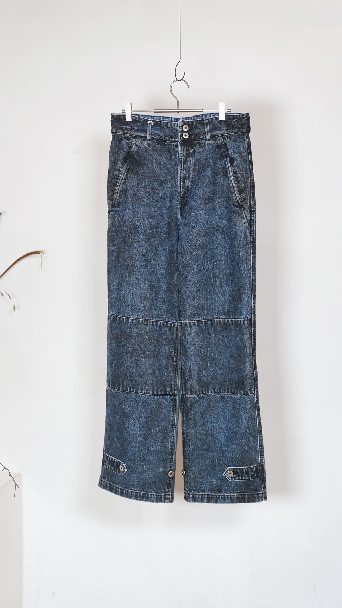 Issuethings Type84 (Sprayed & Faded) French Army M-47 Pants Blue 