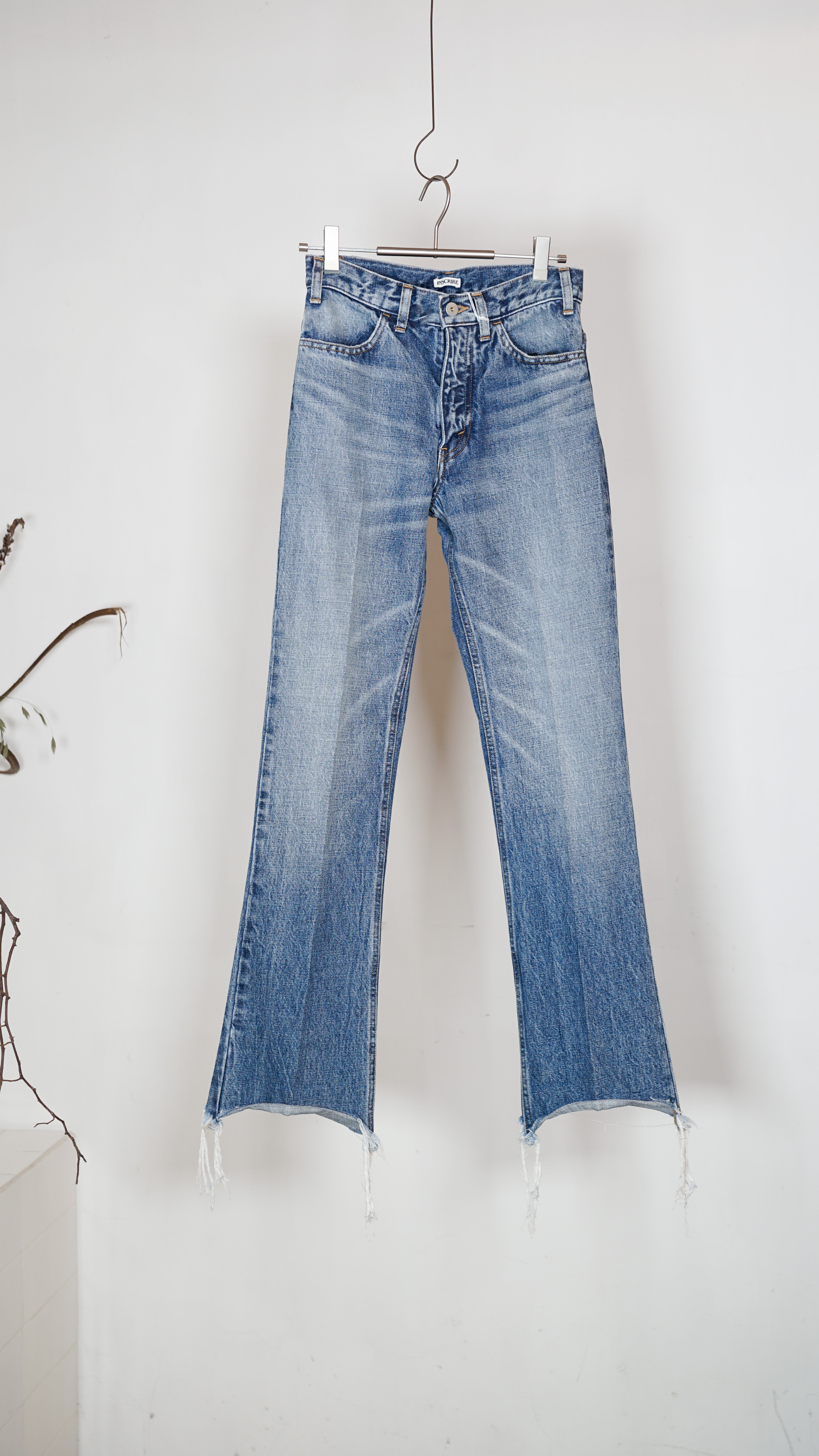 パンツ INSCRIRE 002 Flare Denim 002 Flare Denim – INSCRIRE