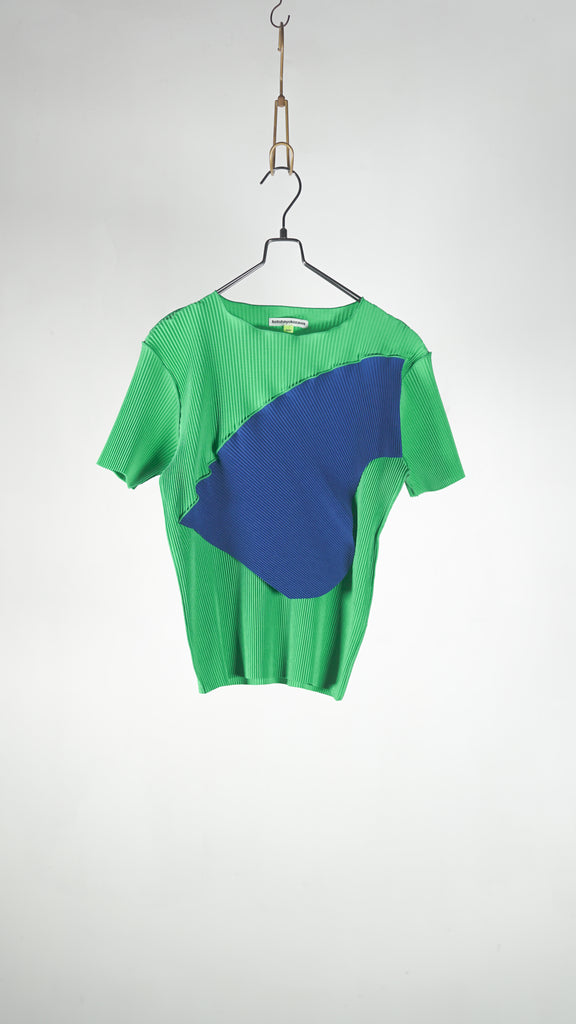 Kotohayokozawa Todo Wave Top *Short Sleeve Aloe - OKURA