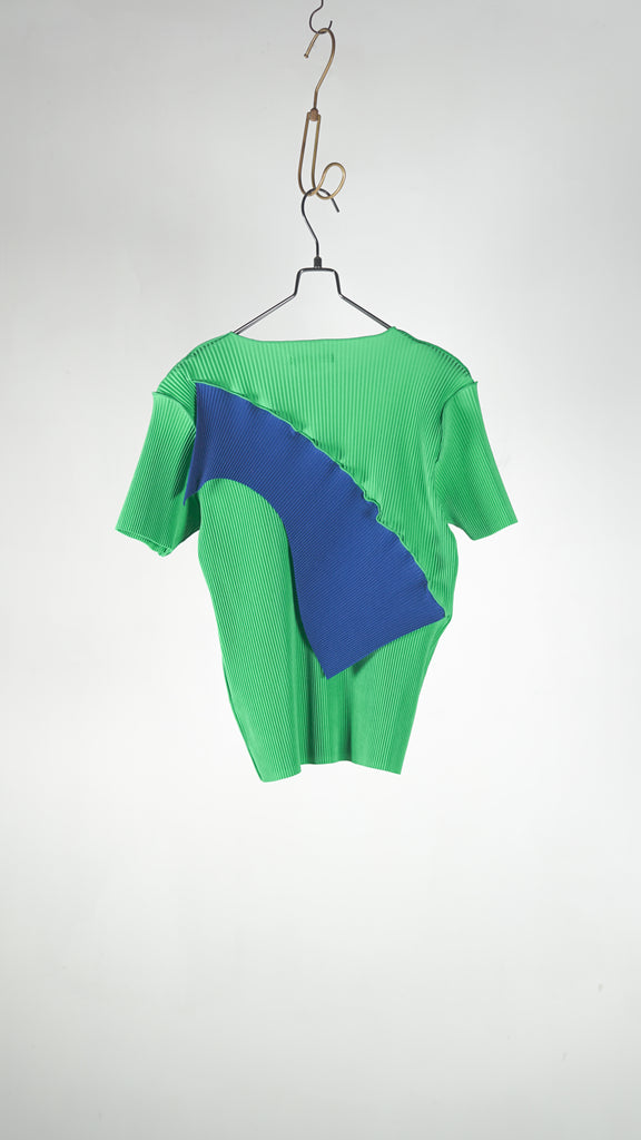 Kotohayokozawa Todo Wave Top *Short Sleeve Aloe - OKURA