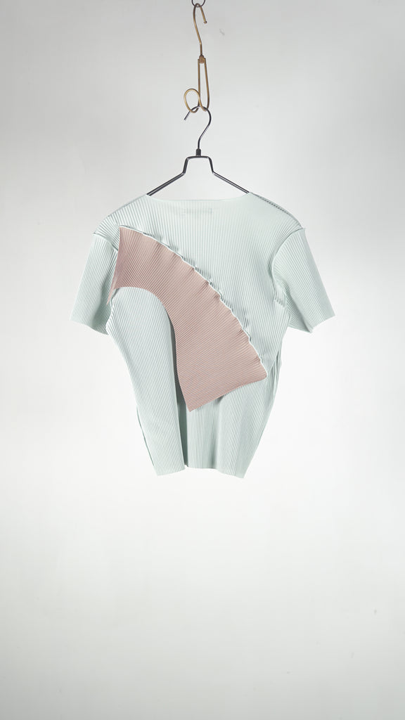 Kotohayokozawa Todo Wave Top *Short Sleeve Titanium - OKURA