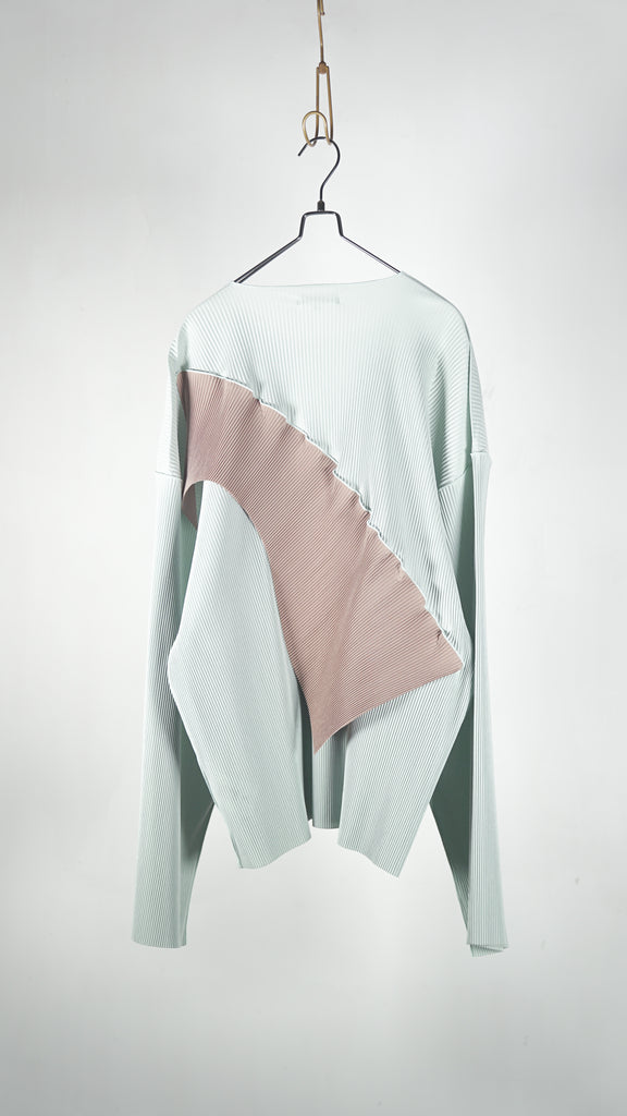 Kotohayokozawa Todo Wave Relax Top *Long Sleeve Titanium - OKURA