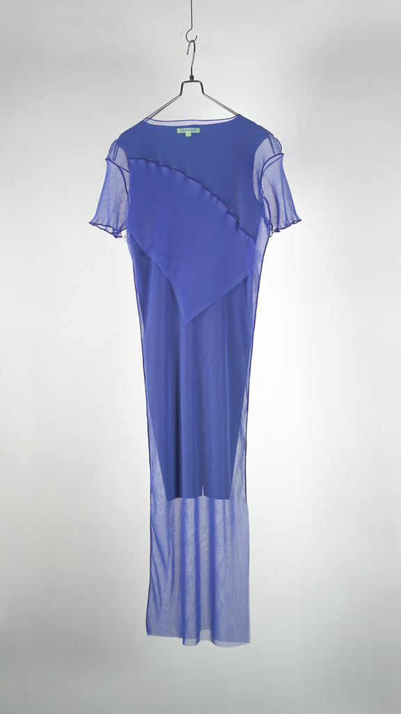 Kotohayokozawa Todo Ghost Todo Dress *Short Sleeve + Inner Grape - OKURA