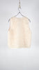 Bunon Flower Gilet - Khadi Silk Organdy & Embroidery Ecru - OKURA