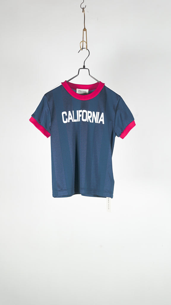 Inscrire Stripe Uniform T-Shirt Navy - OKURA