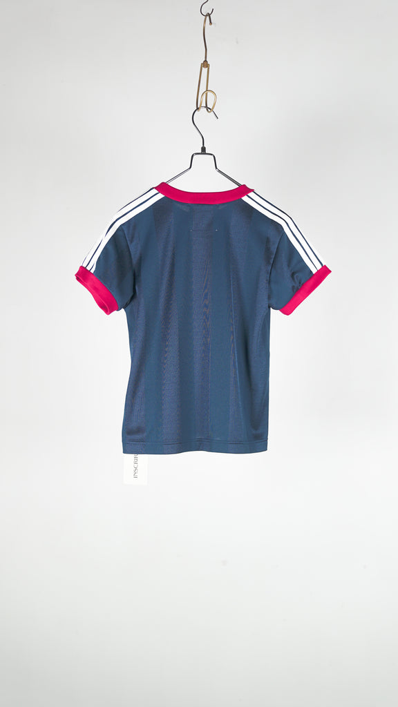 Inscrire Stripe Uniform T-Shirt Navy - OKURA